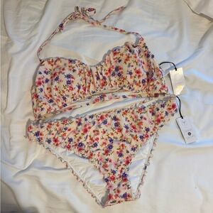 NWT Shade & Shore Floral Bikini